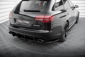 Maxton Design Rear Side Splitters Audi RS6 Avant C6 AU-RS6-C6-RSD1G