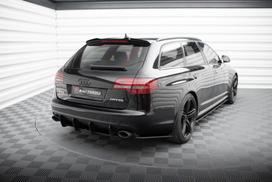 Maxton Design Street Pro Rear Side Splitters Audi RS6 Avant C6 AURS6C6CNC-RSD1B