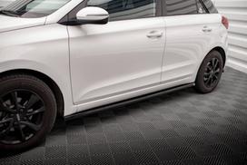 Maxton Design Side Skirts Diffusers Hyundai I20 Mk2 Facelift HY-I20-2F-SD1G