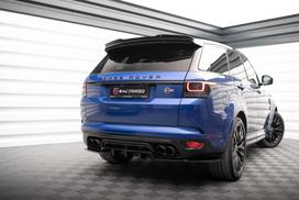 Maxton Design Rear Splitter (with vertical bars) Land Rover Range Rover Sport SVR Mk2 LR-RR-SPORT-2-SVR-RD1G+RD2G