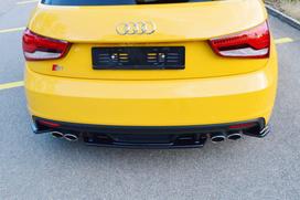 Maxton Design Rear Splitter Audi S1 8X AU-S1-1-RD1G
