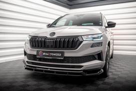 Maxton Design Front Splitter Skoda Karoq Sportline Mk1 Facelift SK-KA-1F-SL-FD1G+FD1RG