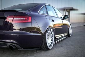 Maxton Design Rear Side Splitters Audi A6 S-Line C6 / C6 FL Sedan / Avant AU-A6-C6F-SLINE-RSD1G