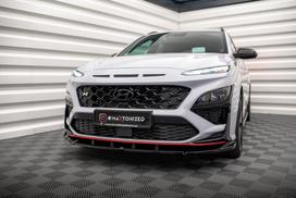 Maxton Design Front Splitter V.2 Hyundai Kona N Mk1 HY-KO-1-N-FD2G