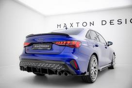 Maxton Design Street Pro Rear Diffuser Audi S3 Sedan 8Y Facelift AUS38YFSCNC-RS1B