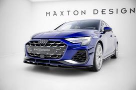 Maxton Design Street Pro Front Splitter Audi A3 S-Line Sedan / S3 Sedan 8Y Facelift AUS38YFCNC-FD1B