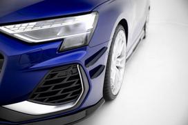 Maxton Design Front Bumper Wings (Canards) Audi A3 S-Line Sedan / S3 Sedan 8Y Facelift AU-S3-8YF-CAN1