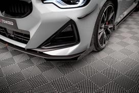 Maxton Design Front Flaps BMW 2 Coupe M-Pack / M240i G42 BM242MPACKCNC-FSF1G