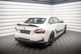 Maxton Design Rear Side Splitters V.2 + Flaps BMW 2 Coupe M-Pack G42 BM-2-42-MPACK-RSD2G+RSF1B