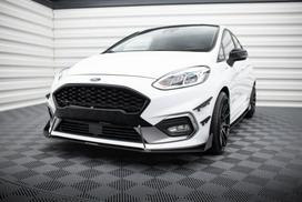 Maxton Design Front Racing Splitter V.1 Ford Fiesta Mk8 ST / ST-Line FO-FI-8-STLINE-CNC-FD1A