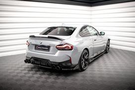 Maxton Design Rear Side Splitters V.2 + Flaps BMW 2 Coupe M240i G42 BM-2-42-M-RSD2G+RSF1B