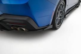 Maxton Design Street Pro Rear Side Splitters + Flaps Ford Mustang GT Mk7 FOMU7GTCNC-RSD1B+RSF1G