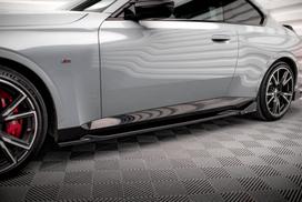 Maxton Design Side Skirts Diffusers V.2 + Flaps BMW 2 Coupe M-Pack / M240i G42 BM-2-42-MPACK-SD2G+SF1B