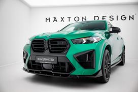 Maxton Design Front Splitter V.2 BMW X6 M F96 Facelift BM-X6-F96F-M-FD2G