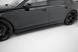 Maxton Design Side Skirts Diffusers Audi S8 / A8 S-Line D5 AU-S8-D5-SD1G