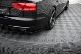 Maxton Design Rear Side Splitters Audi A8 D4 AU-A8-D4-RSD1G