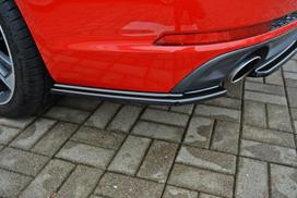 Maxton Design REAR SIDE SPLITTERS Audi A4 B9 S-Line AU-A4-B9-SLINE-AV-RSD1G