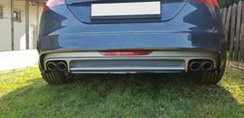Maxton Design Rear Splitter Audi TT S Mk2 (8J) AU-TT-2-S-RD1G