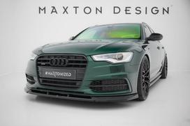 Maxton Design Front Splitter V.3 Audi A6 S-line / S6 C7 AU-A6-C7-SLINE-AV-FD1G