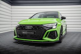 Maxton Design Prepreg Carbon Fiber Front Splitter Audi RS3 Sedan / Sportback 8Y CF-AU-RS3-8Y-FD1-245-P