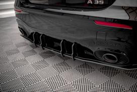 Maxton Design Street Pro Rear Diffuser Mercedes A35 AMG Hatchback Aero Pack W177 MEA17735CNC-RS1B