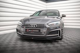 Maxton Design Front Splitter V.2 Audi S5 / A5 S-Line F5 Coupe / Sportback AU-A5-2-SLINE-FD2G