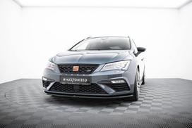 Maxton Design Front Splitter V.1 Seat Leon Cupra / FR Mk3 FL SE-LE-3F-CU-FD1G