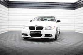 Maxton Design Front Splitter V.1 for BMW 3 Sedan / Touring M-Pack E90 / E91 Facelift BM-3-91F-MPACK-FD1G