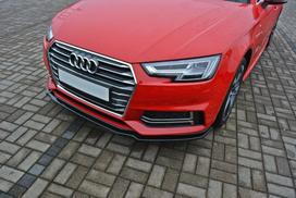 Maxton Design Front Splitter V.1 Audi S4 / A4 S-Line B9 AU-A4-B9-SLINE-FD1G