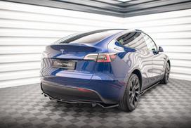 Maxton Design Rear Splitter (with vertical bars) Tesla Model Y TE-MODELY-1-RD1G+RD2G