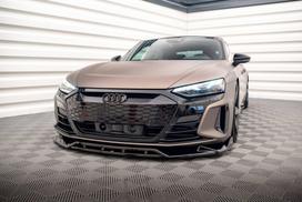Maxton Design Front Splitter V.2 Audi e-Tron GT / RS GT Mk1 AU-ETRON-1-RS-FD2G+FD2RG