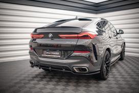 Maxton Design Rear Splitter (with vertical bars) V.2 BMW X6 M-Pack G06 BM-X6-06-MPACK-RD3G+RD4G