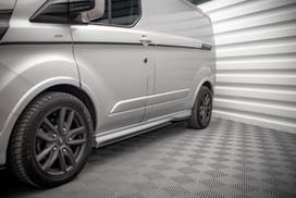 Maxton Design Side Skirts Diffusers Ford Transit Custom ST-Line Mk1 Facelift FO-TRC-1F-STLINE-SD1G