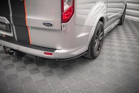 Maxton Design Rear Side Splitters Ford Transit Custom ST-Line Mk1 Facelift FO-TRC-1F-STLINE-RSD1G