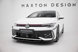 Maxton Design Front Splitter V.5 Volkswagen Golf GTI / GTE / R-Line Mk8 Facelift VW-GO-8F-GTI-FD5G