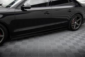 Maxton Design Side Skirts Diffusers Audi A8 D4 AU-A8-D4-SD1G