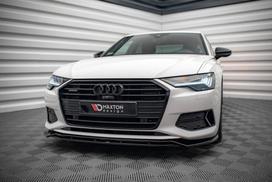 Maxton Design Front Splitter V.3 Audi A6 C8 AU-A6-C8-FD3G+FD3RG
