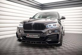 Maxton Design Front Splitter V.2 BMW X6 M-Pack F16 BM-X6-16-MPACK-FD2G+FD2RG