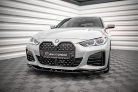 Maxton Design Front Splitter V.3 BMW 4 / i4 Gran Coupe M-Pack / M440i G26 BM-4-G26-MPACK-GC-FD3G