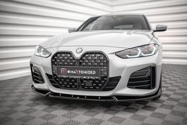 Maxton Design Front Splitter V.2 BMW 4 / i4 Gran Coupe M-Pack / M440i G26 BM-4-G26-MPACK-GC-FD2G
