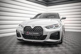 Maxton Design Front Splitter V.1 BMW 4 / i4 Gran Coupe M-Pack / M440i G26 BM-4-G26-MPACK-GC-FD1G
