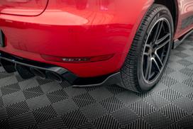 Maxton Design Rear Side Splitters V.2 Porsche Macan GTS / Sport Design Mk1 Facelift PO-MA-1F-RSD2G