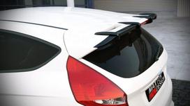 Maxton Design Roof Spoiler Extension Ford Fiesta ST Mk7 FL FO-FI-7F-D3FP