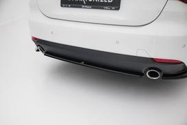 Maxton Design Central Rear Splitter for BMW 4 Coupe / Cabrio G22 / G23 BM-4-G23-CA-RD1G