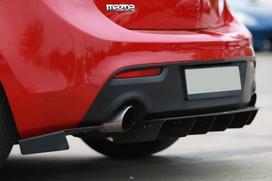 Maxton Design REAR SIDE SPLITTERS MAZDA 3 MK2 MPS MA-3-2-MPS-CNC-RSD1A