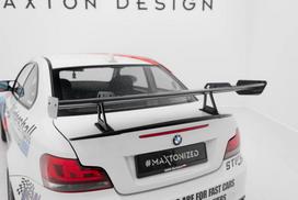 Maxton Design Carbon Spoiler With Upper Swan Mounting BMW 1 M E82 CF-BM-1-82-M-WING5-UPP-245-P