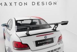 Maxton Design Carbon Spoiler With Internal Brackets Uprights V.1 BMW 1 M E82 CF-BM-1-82-M-WING5-INT-245-P-1