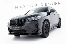 Maxton Design Front Splitter V.2 BMW X4 M-Pack G02 Facelift BM-X4-02F-MPACK-FD2G