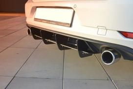 Maxton Design REAR DIFFUSER VW GOLF MK7 GTI FACELIFT VW-GO-7F-GTI-CNC-RS1A