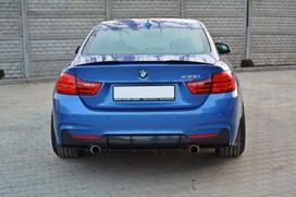 Maxton Design REAR DIFFUSER & REAR SIDE SPLITTERS for BMW 4 Coupe / Gran Coupe / Cabrio M-Pack F32 / F36 / F33 BM-4-F32-MPACK-CNC-RS1A